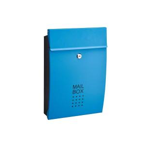 5台入 堺トレード  メールボックス鍵付き SHPB05A-BLB (ブルー) ‐｜bidoorpal