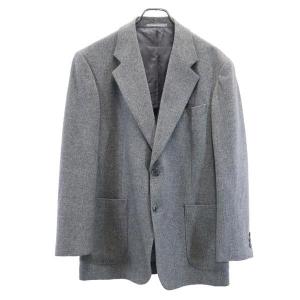 ランバン オールド イタリア製 チェック テーラードジャケット 50