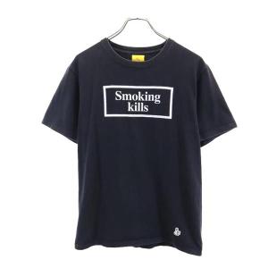 FR2 × ROARGUNS 20SS CAUTION S/S TEE XLサイズ ブラック エフアール