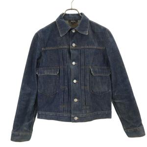 アーペーセー 日本製 長袖 デニムジャケット S A.P.C. ジージャン メンズ 古着 24031...