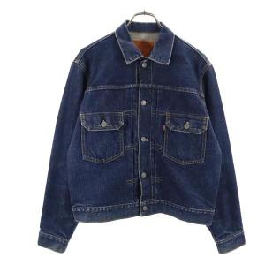 リーバイス 90s 71507 日本製 ビッグE 長袖 2nd セカンド デニムジャケット 40 Levi's ジージャン メンズ 古着 231112｜big-2nd