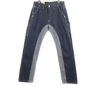 新品 児島ジーンズ モンキーコンボ ペインター デニム パンツ W34 KOJIMA GENES 日本製 紺×白 メンズ 200227 【Pdown30】