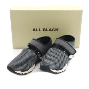 未使用 ローズバッド ALL BLACK ローカット メッシュ スニーカー 35 グレー ROSE BUD レディース 古着 210420｜big-2nd