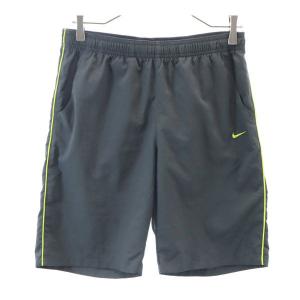 ナイキ ショートパンツ L グレー NIKE スポーツ メンズ 古着 200804 メール便可  wg5-1031｜big-2nd