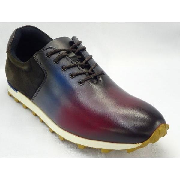 28.5cm(us12.0) MODELLO DMK5541 【4E】 BG/BKN バーガンディー...