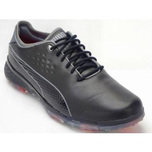 PUMA（プーマ） ゴルフシューズ メンズ ブラック レザー ソフト