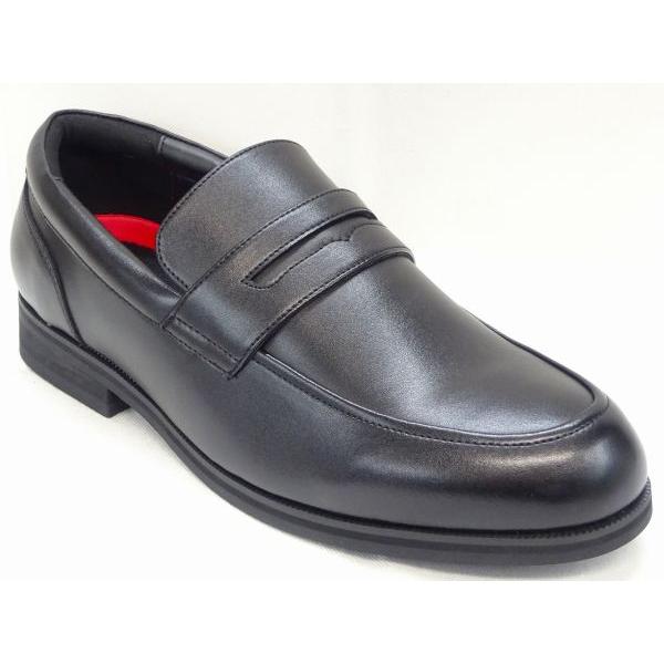 28cm(us11.5) WALKABLE 【6E】 2093 BL ブラック ビジネス  big-...