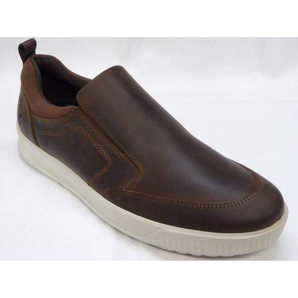 eu 47 (30.7) ECCO BYWAY 501654-02482 DB ダークブラウンオイル...