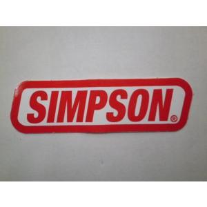 ＵＳＡ　ＳＩＭＰＳＯＮヘルメットステッカー　
