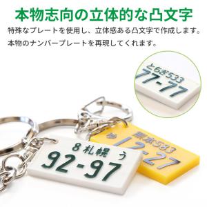 ナンバープレートキーホルダー ナンバープレート...の詳細画像2