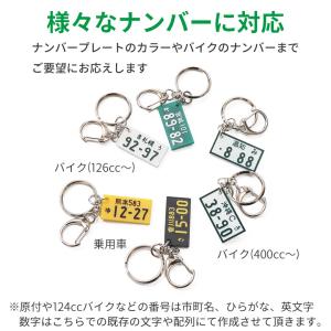 ナンバープレートキーホルダー ナンバープレート...の詳細画像3