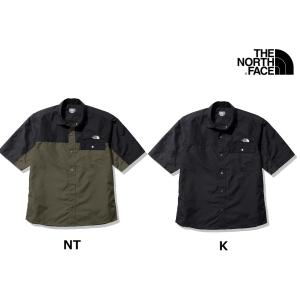 THE NORTH FACE (ノースフェイス) NR22331 (メンズ) ショートスリーブヌプシシャツ/ S/S Nuptse Shirt/半袖シャツ/2023SS｜big-joy