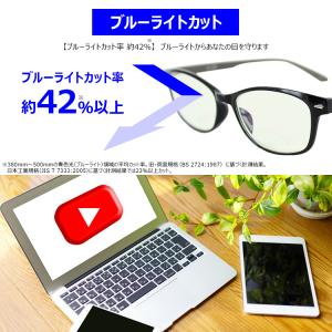 老眼鏡 ブルーライトカット おしゃれ メンズ ...の詳細画像1