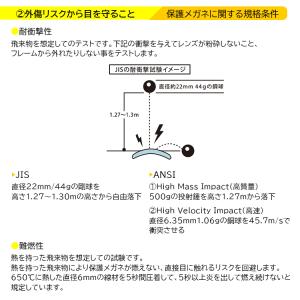 保護メガネ セーフティグラス ボレーセーフティ...の詳細画像3