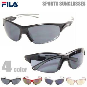 フィラ スポーツサングラス メンズ レディース サングラス uvカット 紫外線対策 野球 ゴルフ テニス ンニング サイクリング FILA SF4001J 4カラー ブランド