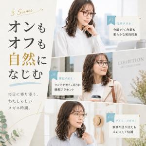 度付きメガネ フルラ ブランド 度あり 度入り...の詳細画像5