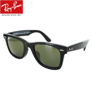 Ray-Ban ブラック サングラス グリーンレンズ Ray-Ban（レイバン） ウェイファーラー サングラス RB2140F 135931 52