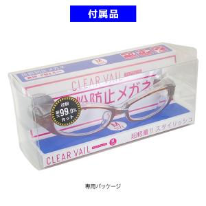 花粉メガネ 花粉対策 眼鏡 Mサイズ 曇らない...の詳細画像5