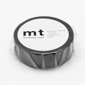 カモ井加工紙 マスキングテープ マットブラック MT01P207 【× 3 個 】｜big-select