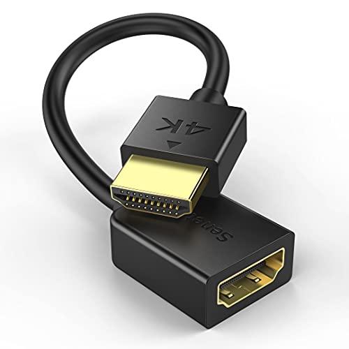 Senetem HDMI 延長 ケーブル 0.15m HDMI2.0 (HDMI オス-メス)ハイス...