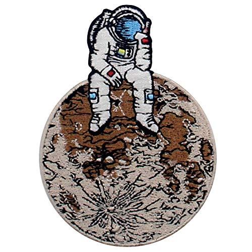 ロンリープラネットで失われた宇宙飛行士刺繍のバッジのアイロン付けまたは縫い付けるワッペン