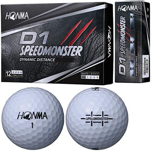 本間ゴルフ HONMA ボール D1 スピードモンスター ボール 5ダースセット 5ダース(60個入...