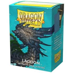 ドラゴンシールド デュアルマット スタンダードサイズ Lagoon（100枚入）｜big-web