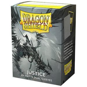 ドラゴンシールド マット スタンダードサイズ デュアルマット Matte Justice（100枚入）｜big-web