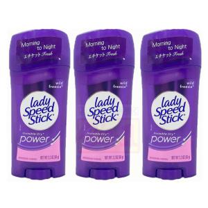 デオドラント メンネン レディスピードスティック Lady Speed Stick ワイルドフリージア 海外 デオドラント 国内発送（65g）×3本セット 2.3oz