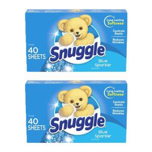 スナッグル ブルースパークル 乾燥機用柔軟剤シート ファーファ×2個セット