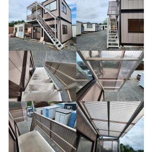階段 アルミ製 屋外 中古 1.3坪 2.5畳...の詳細画像1