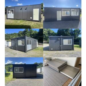 7.2m トイレ付 2連棟 ユニットハウス 中古 10.3坪 21畳 34平米 