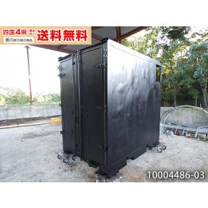 2/9で終了【中古】バイクガレージ 黒 楽天市場】【10000927-01】【中古】2.7m バイクコンテナ 1坪 2帖