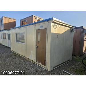 4.7m 5.6坪 折り畳み式ユニットハウス 中古 11.2畳 18.5平米 スーパー