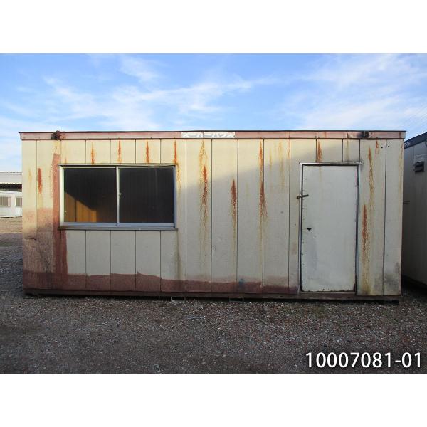 ナガワ 5.4m 4.2坪 ワイドユニットハウス 中古 8.3畳 13.7平米 中古プレハブ スーパ...