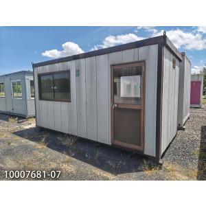4.5m 2.8坪 ユニットハウス 中古 5.7畳 9.4平米 倉庫 物置 休憩所 簡易ハウス プレハブ小屋 屋外 グランピング used prefab container homes 車屋 10007681-07