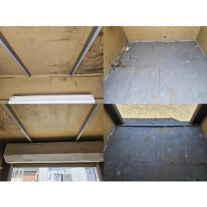 2m シャッター付コンテナ 中古 1.2坪 2...の詳細画像3