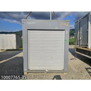 2m シャッター付コンテナ 中古 1.2坪 2.4畳 4平米 中古コンテナ コンテナハウス 倉庫 物置 トランクルーム 資材置場 バイクガレージ 屋外収納 10007765-35