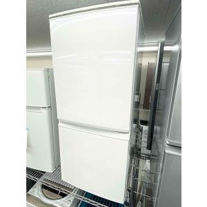 SHARP シャープ 冷蔵庫 一人暮らし単身用 137L SJ-D14C 2017年製 2ドア ホワイト系