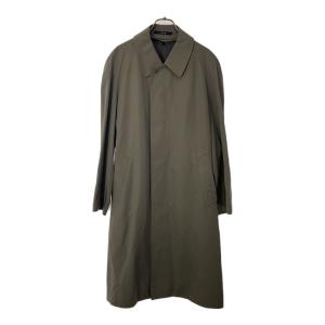 DAKS ダックス 日本製 長袖 ステンカラーコート 90A4 グレー系 メンズ 古着 中古