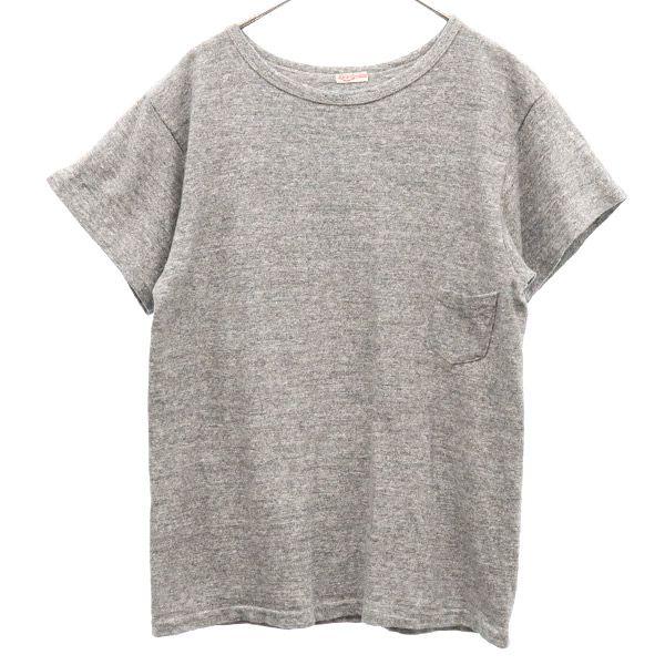 KAPTAIN SUNSHINE キャプテンサンシャイン 半袖 Tシャツ 36 グレー レディース ...