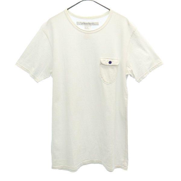 EEL Products イールプロダクツ USA製 半袖 Tシャツ M ホワイト クルーネック ポ...