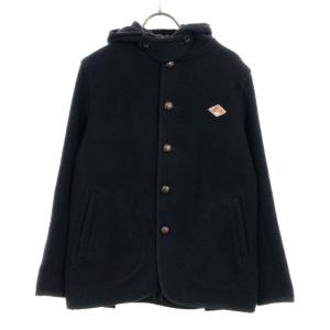 Danton ダントン 日本製 ウールブレンド ジャケット 36 ネイビー メンズ 古着 中古