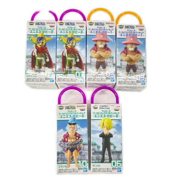 未使用 BANDAI SPIRITS ワールドコレクタブルフィギュア ワンピース フィギュア 6点ま...