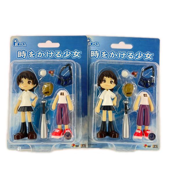 未使用 角川書店 P：キャラ 時をかける少女 紺野真琴 放課後バージョン フィギュア ニュータイプ