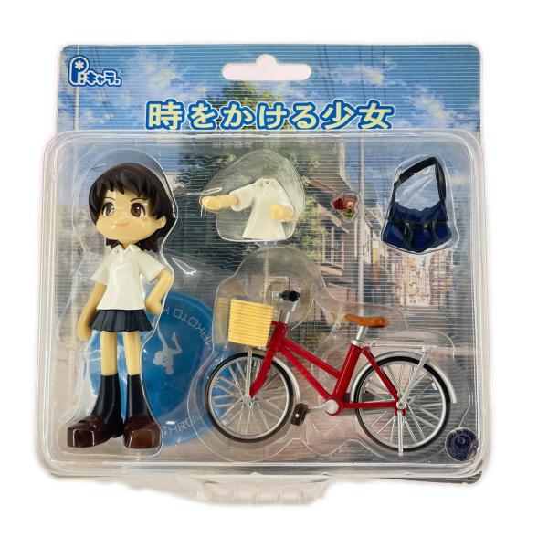 未使用 キャラアニ P：キャラ 時をかける少女 紺野真琴 通学路バージョン フィギュア