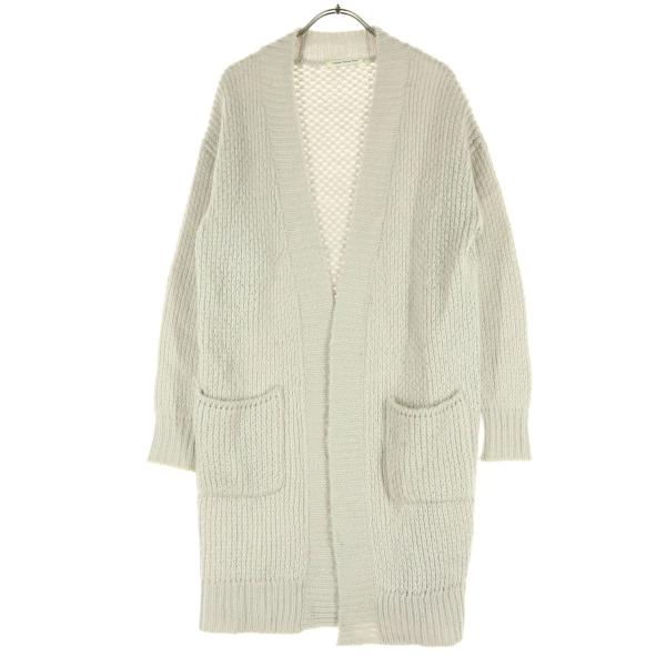 NATURAL BEAUTY BASIC ナチュラルビューティーベーシック 長袖 ロング ニットカー...