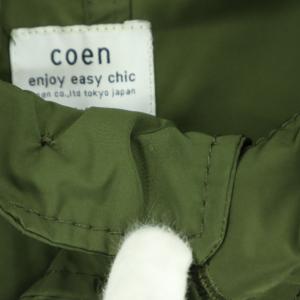 coen コーエン 薄手 モッズコート S カ...の詳細画像5