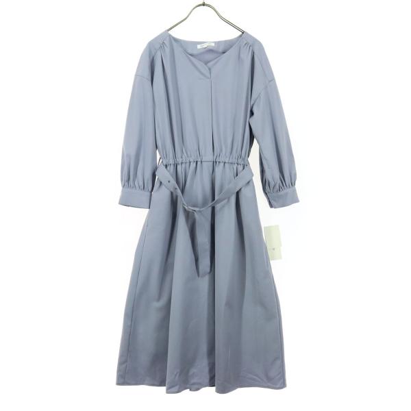 NATURAL BEAUTY BASIC ナチュラルビューティーベーシック 長袖 ロングワンピース ...
