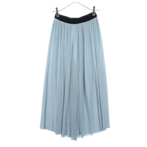 ZARA BASIC ザラベーシック プリーツパンツ XS ライトブルー レディース 古着 中古